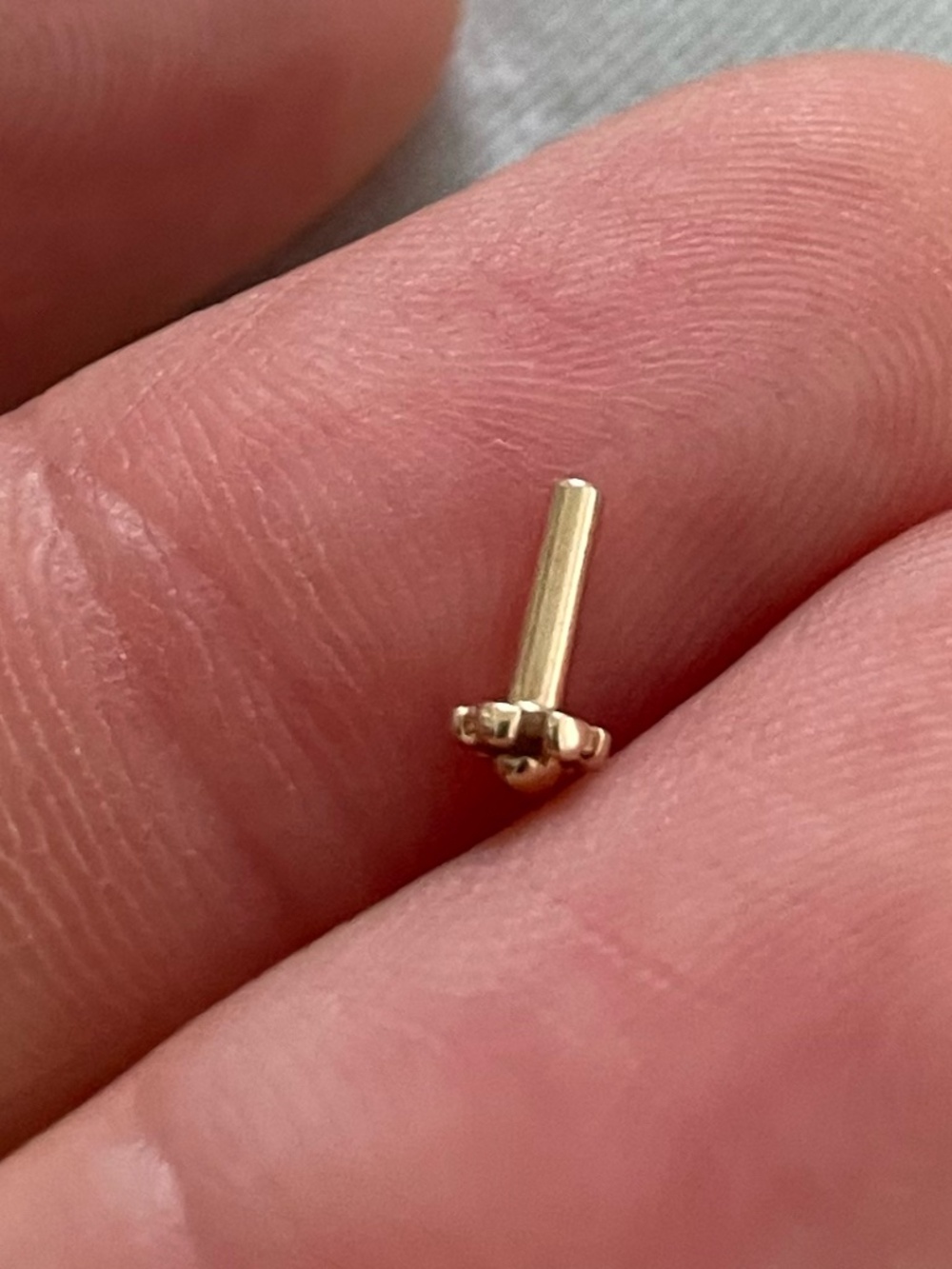 Maria Tash 18K yellow gold backing 5 mm - for threaded